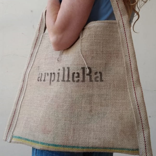 Bolsa de tela con serigrafía a medida Bolsa de tela con serigrafía a medida