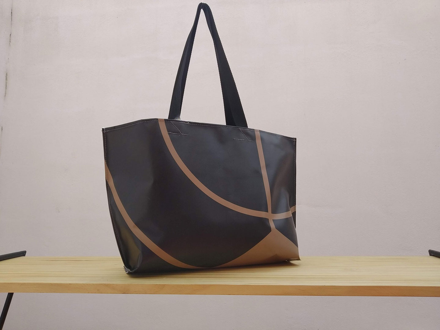 Bolso de lona marrón Bolso de lona marrón