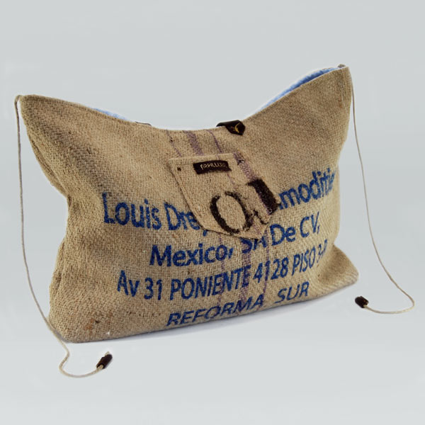 Bolso de tela de saco modelo Arábica Poniente Bolso de tela de saco modelo Arábica Poniente